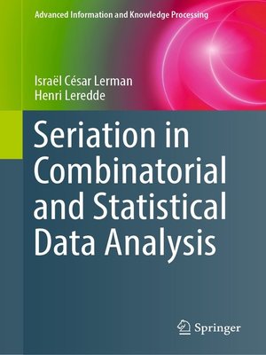 cover image of Seriation in Combinatorial and Statistical Data Analysis